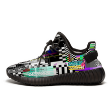 Load image into Gallery viewer, OST Unisex Black Breathable Lace-up Sneakers