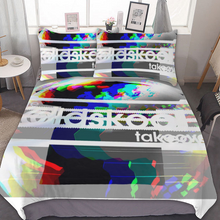 Load image into Gallery viewer, OST 3 Pieces Queen Size Bedding Cover Set 86" x 70"