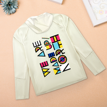 Load image into Gallery viewer, Made Up/ North Woman’s Jackets Winter Autumn Coat Hooded Jacket Back Print Running Sports Jacket Offset Heat Transfer Print