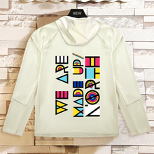 Load image into Gallery viewer, Made Up/ North Woman’s Jackets Winter Autumn Coat Hooded Jacket Back Print Running Sports Jacket Offset Heat Transfer Print