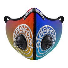 Load image into Gallery viewer, OST Face Cover Earhook Riding Face Cover with Breathing Valve Non Medical