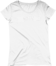 Load image into Gallery viewer, Women&#39;s Regular Fitted T-shirt X-ray Logo
