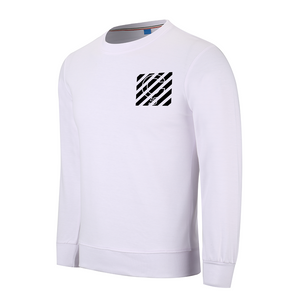 Chest & Back Printing Thick Cotton Sweatshirt Offset Heat Transfer Print Custom Shirts