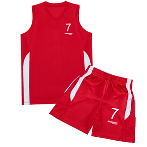 OST 7 Men's Basketball Suit Jerseys & Shorts Set Offset Heat Transfer Print