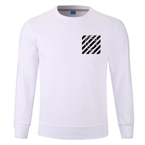 Chest & Back Printing Thick Cotton Sweatshirt Offset Heat Transfer Print Custom Shirts