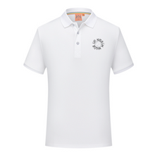 Load image into Gallery viewer, Made Up North Men&#39;s White Classic Polo Shirt Offset Heat Transfer Print

