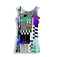 Load image into Gallery viewer, OST Women&#39;s All Over Print Crew Neck Tank Dress
