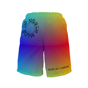 MUN Men's All Over Print Beach Shorts(Single-chip Design)