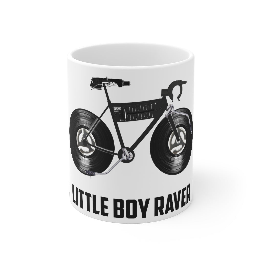 Little Boy Raver 11 oz Mug.