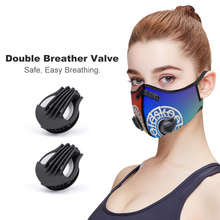 Load image into Gallery viewer, OST Face Cover Earhook Riding Face Cover with Breathing Valve Non Medical
